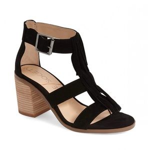 Sole Society Black Delilah Heels